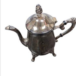 Vintage E.P Brass Silver Coffee Pot